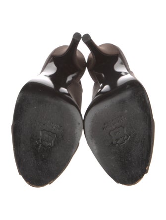 Stuart Weitzman Satin Slingback Pumps