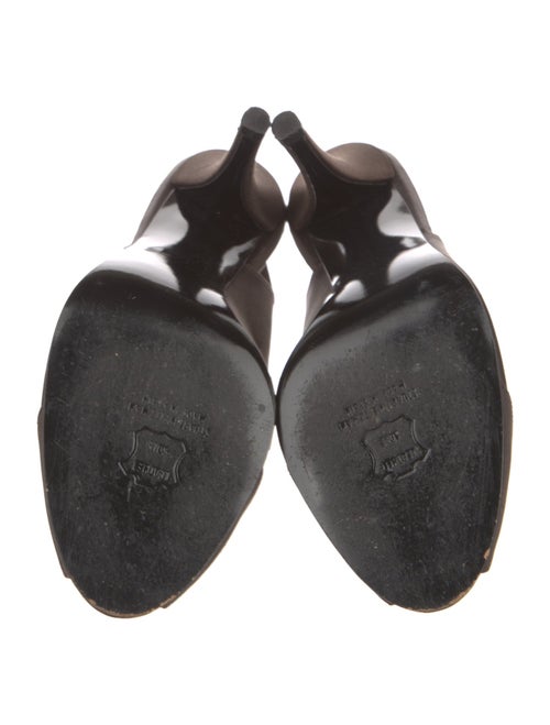 Stuart Weitzman Satin Slingback Pumps