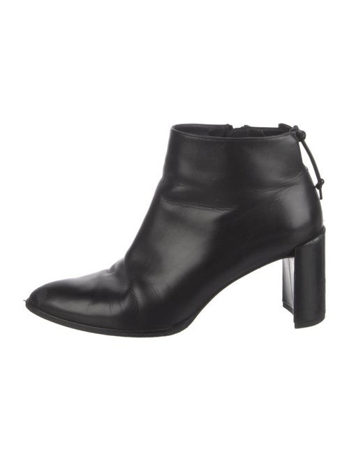 Stuart Weitzman Leather Cutout Accent Boots