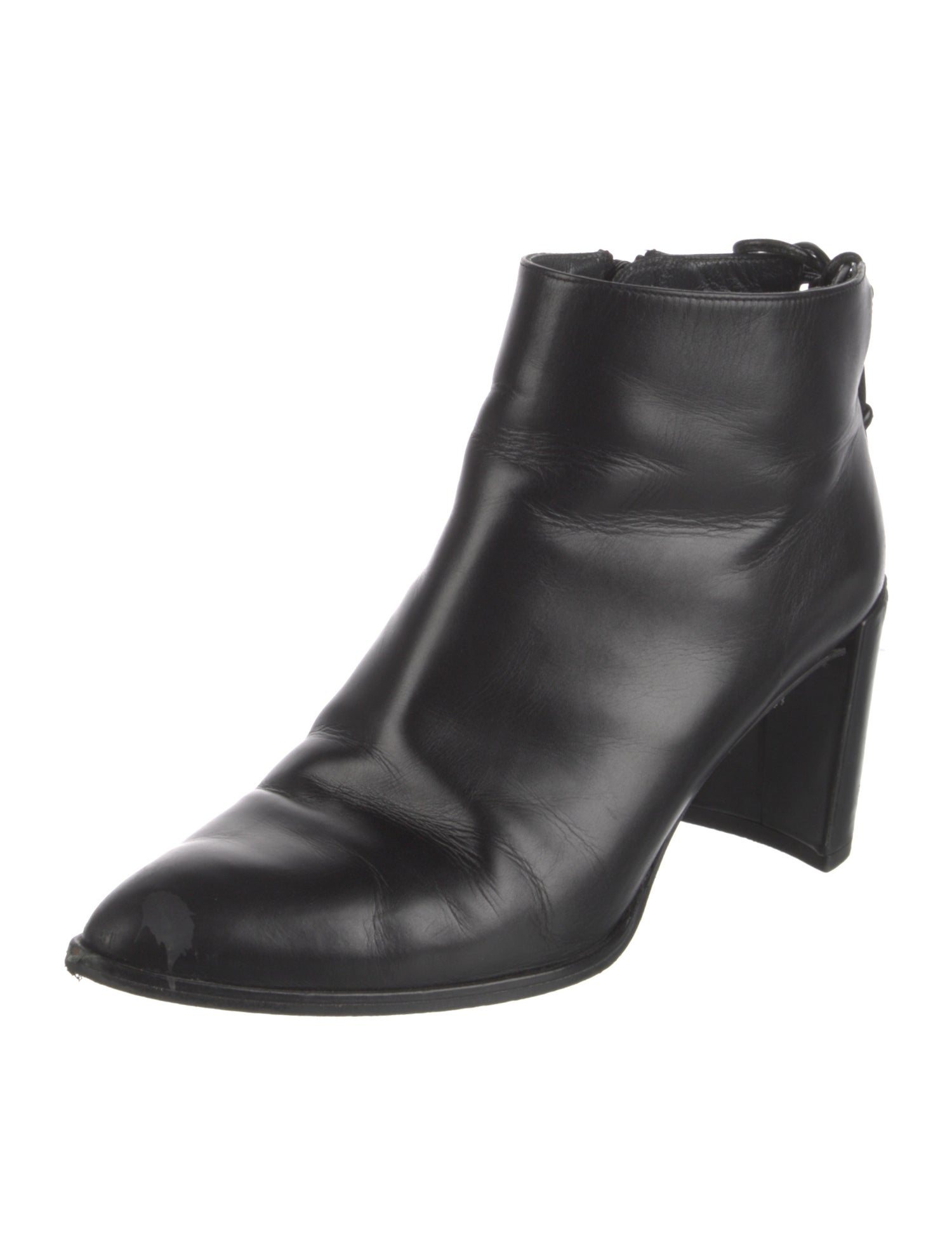 Stuart Weitzman Leather Cutout Accent Boots