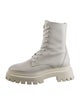 Stuart Weitzman Leather Combat Boots