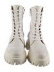 Stuart Weitzman Leather Combat Boots