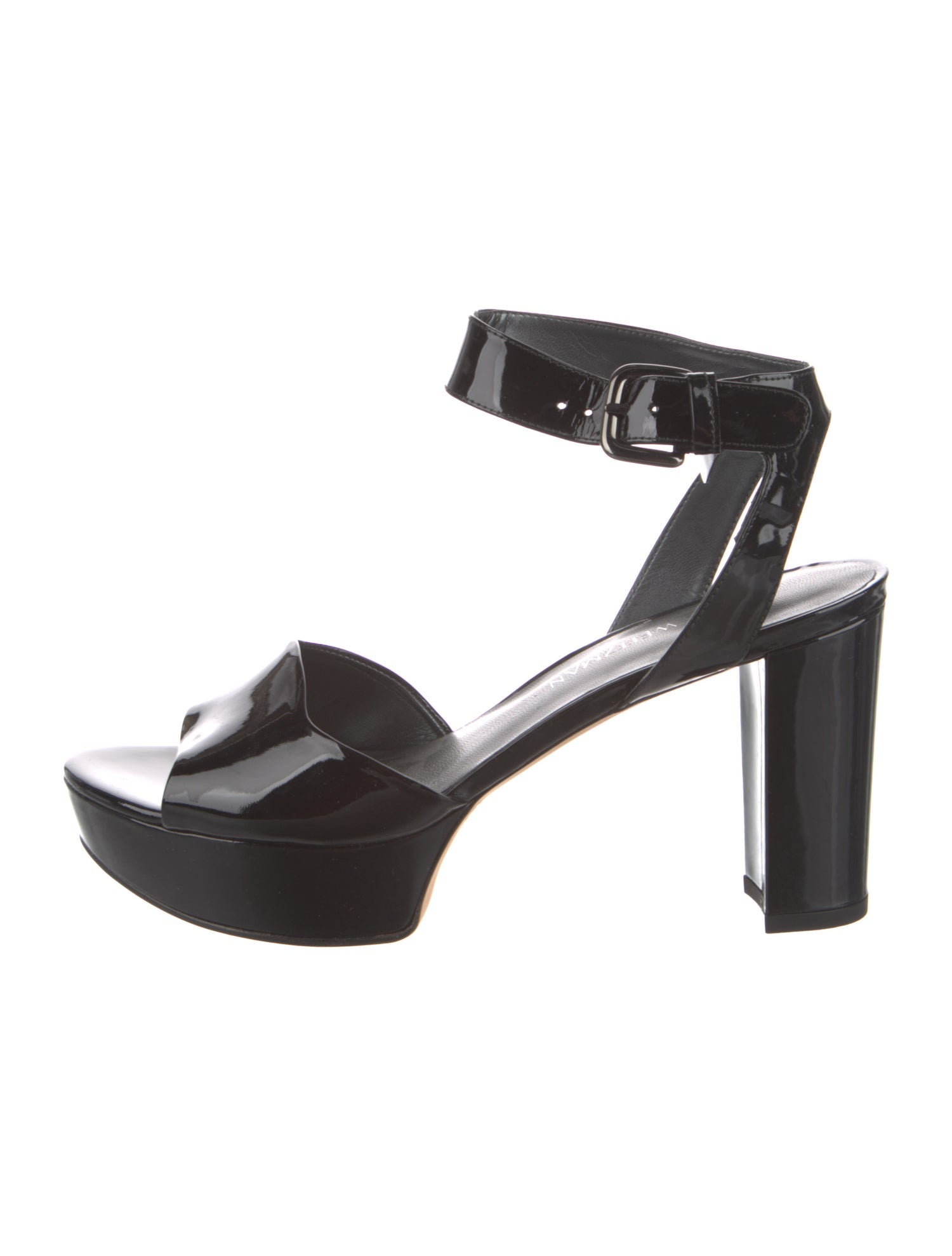Stuart Weitzman Patent Leather Sandals