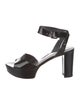 Stuart Weitzman Patent Leather Sandals