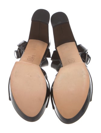 Stuart Weitzman Patent Leather Sandals