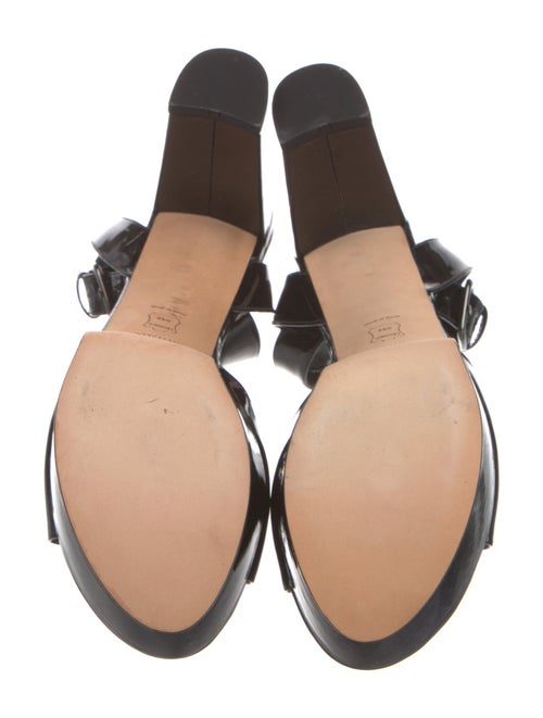 Stuart Weitzman Patent Leather Sandals