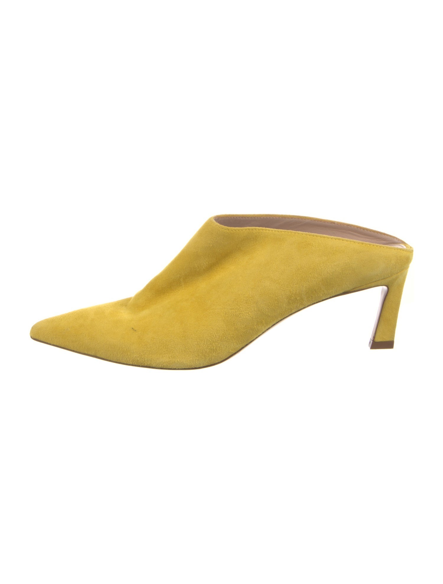 Stuart Weitzman Suede Mules