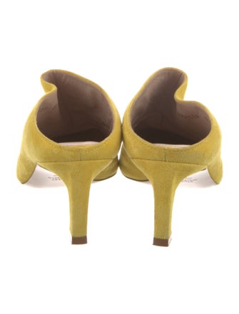 Stuart Weitzman Suede Mules