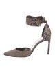 Stuart Weitzman Animal Print D'Orsay Pumps