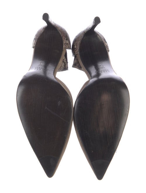 Stuart Weitzman Animal Print D'Orsay Pumps