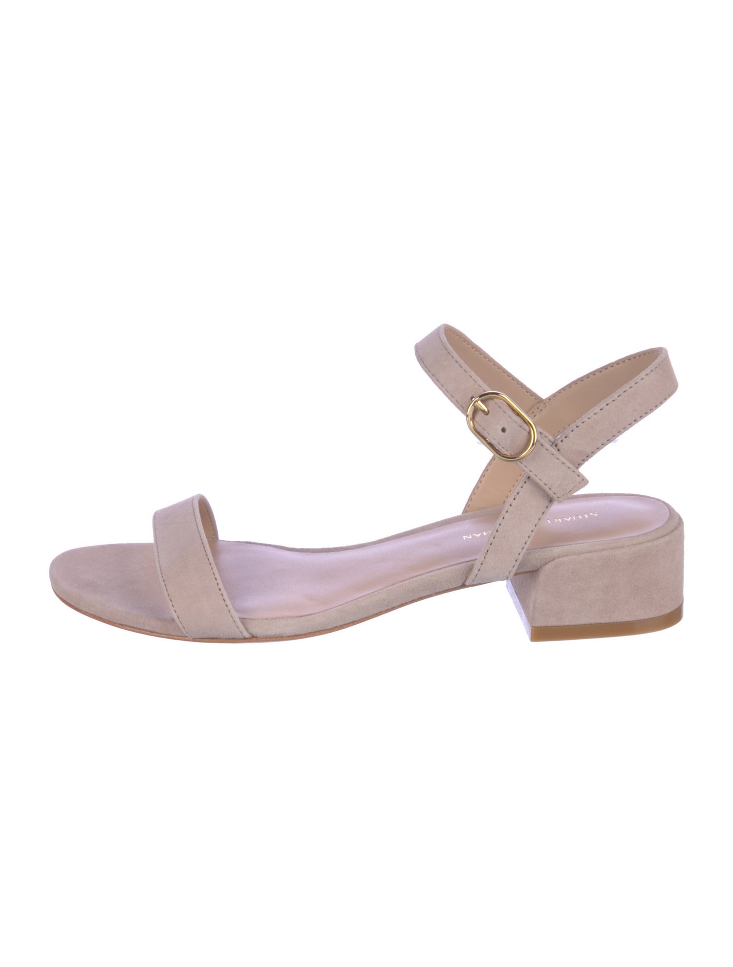 Stuart Weitzman Leather Slingback Sandals