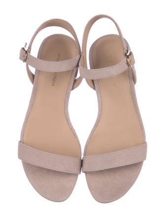 Stuart Weitzman Leather Slingback Sandals