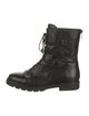 Stuart Weitzman Leather Combat Boots