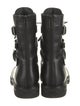 Stuart Weitzman Leather Combat Boots
