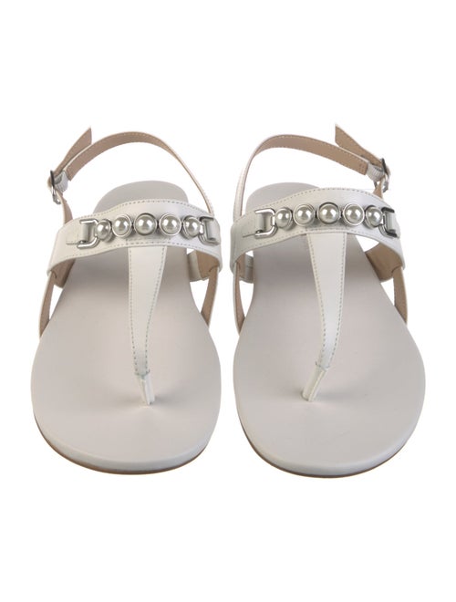 Stuart Weitzman Leather Slingback Sandals