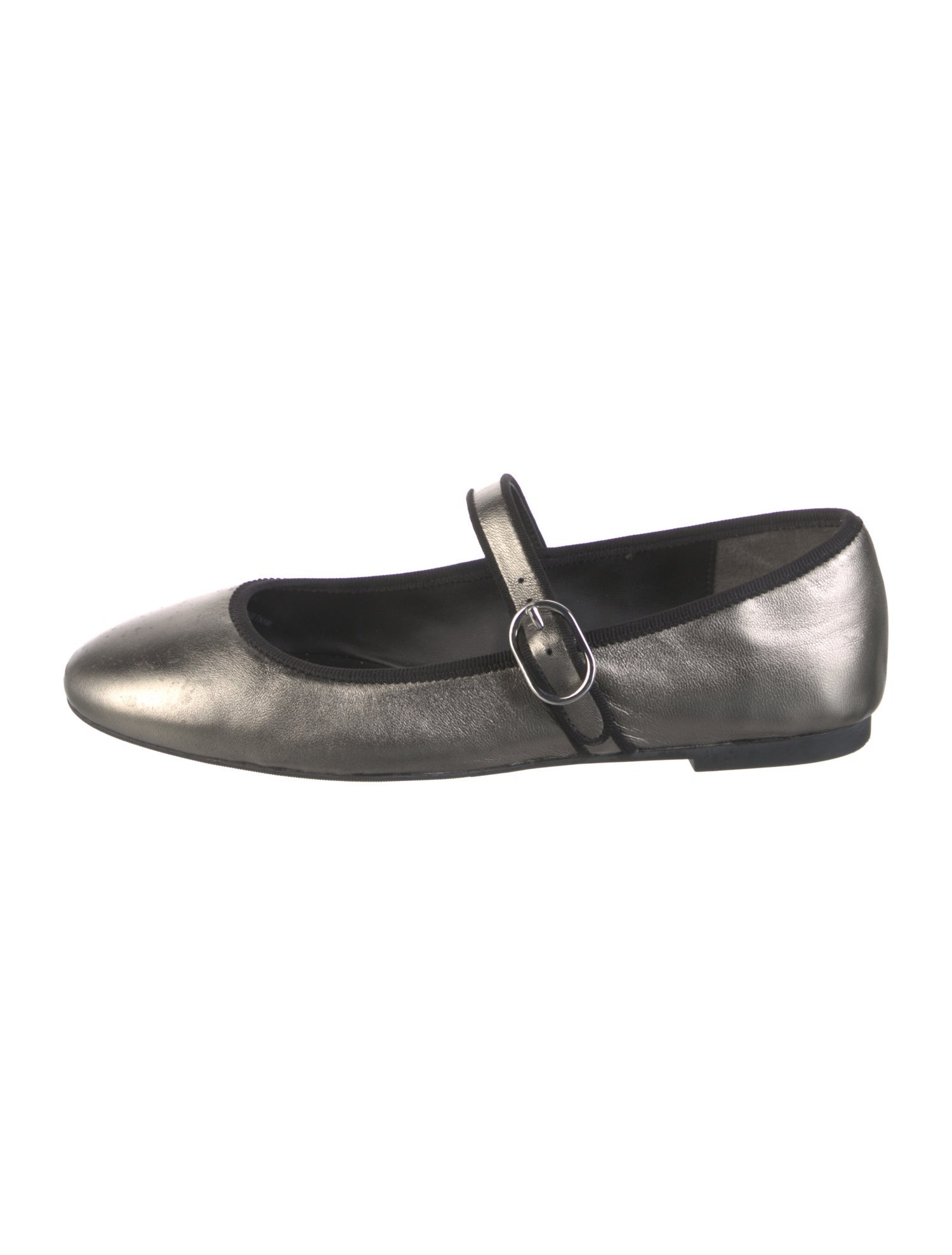 Stuart Weitzman Leather Mary Jane Flats