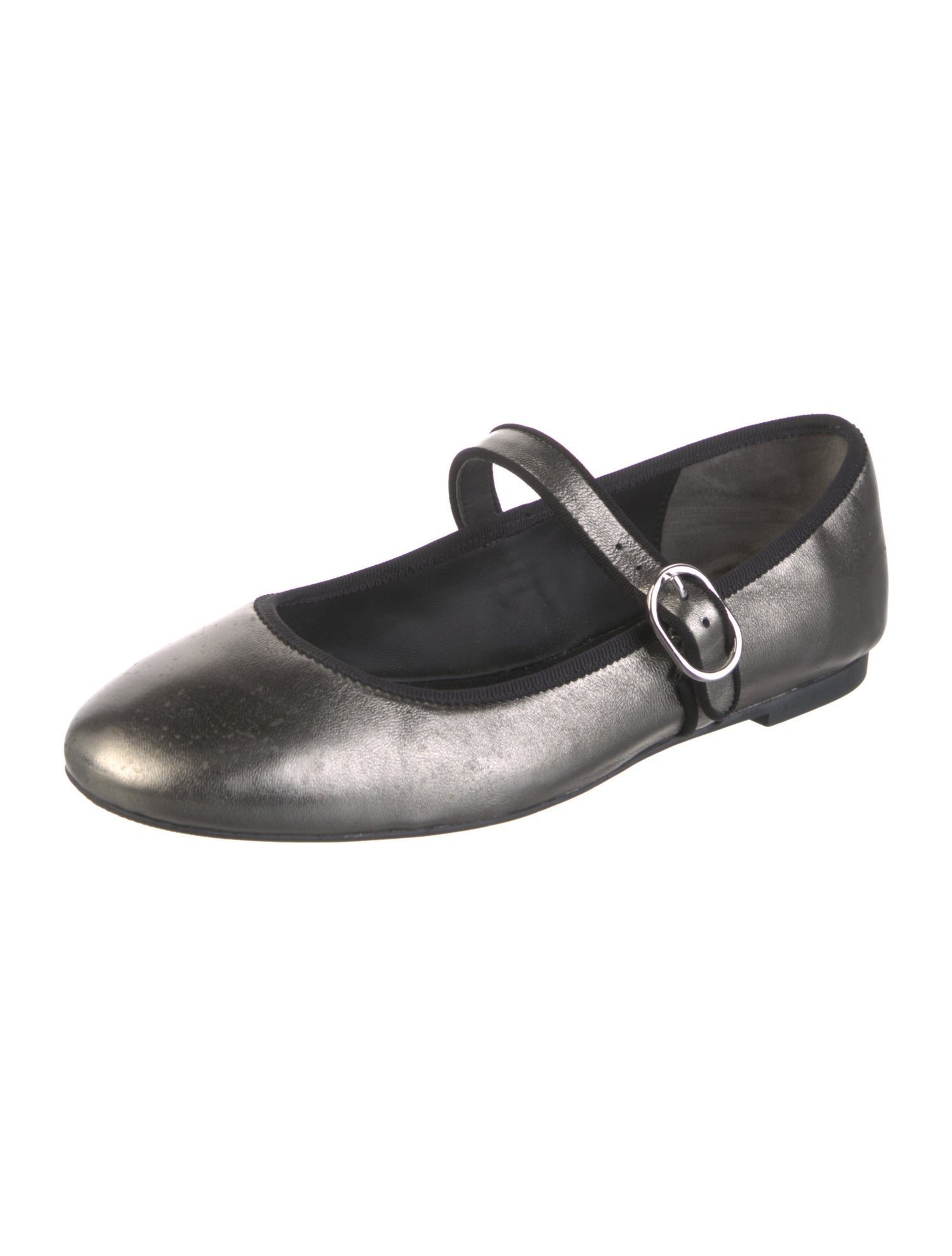 Stuart Weitzman Leather Mary Jane Flats