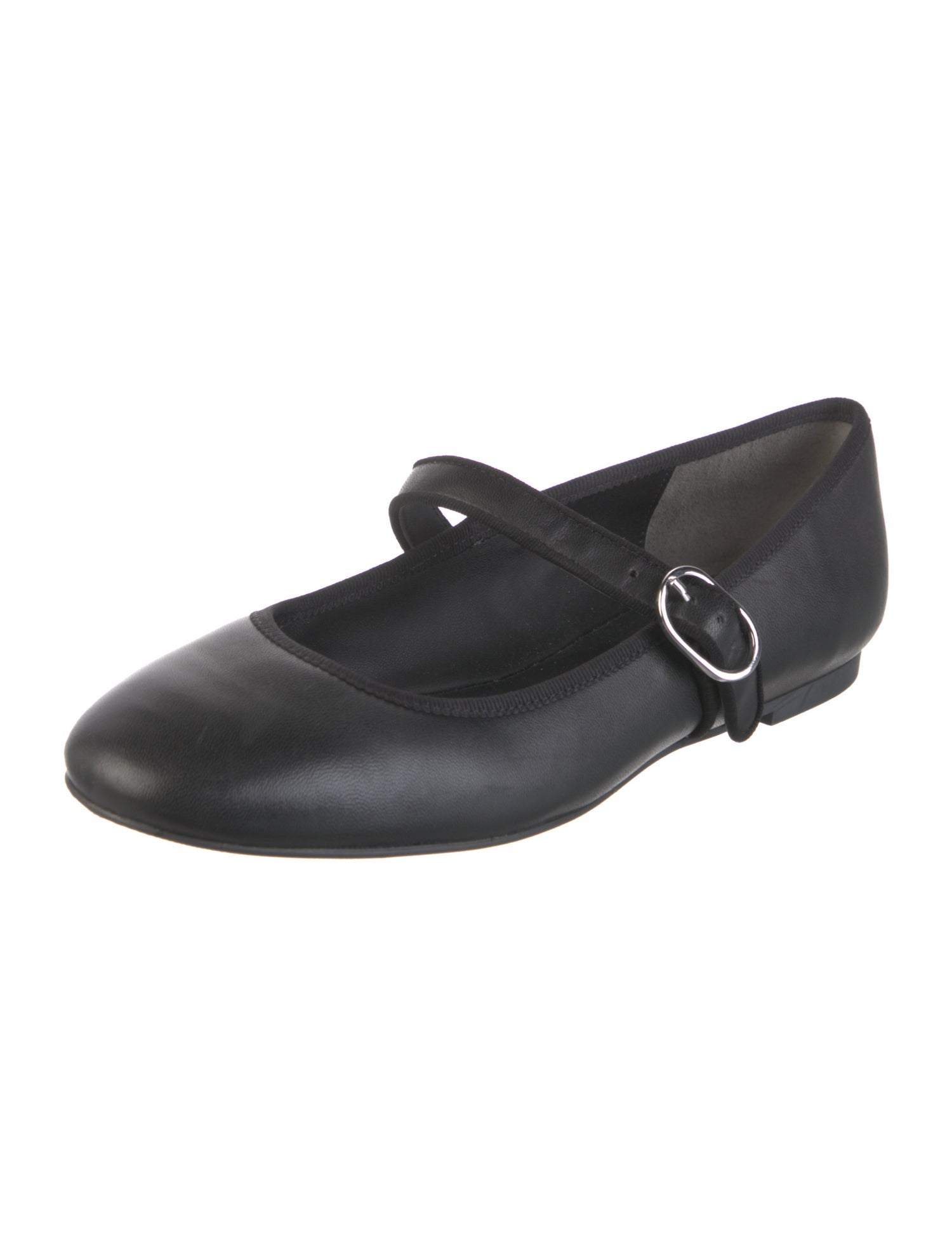 Stuart Weitzman Leather Mary Jane Flats