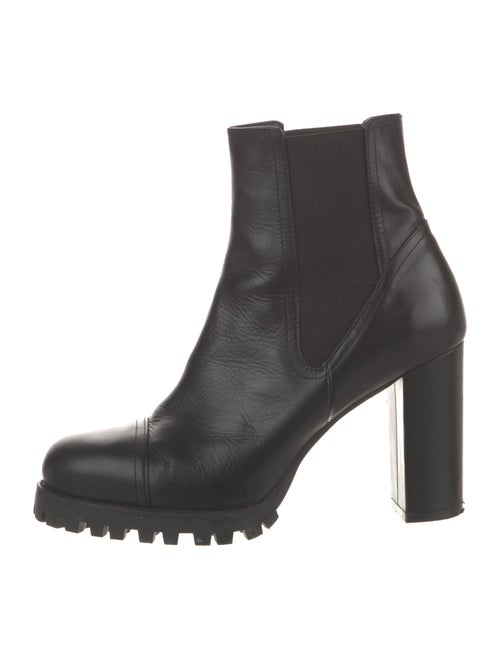Stuart Weitzman Leather Chelsea Boots