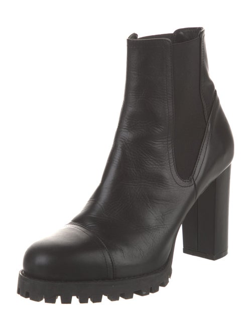 Stuart Weitzman Leather Chelsea Boots