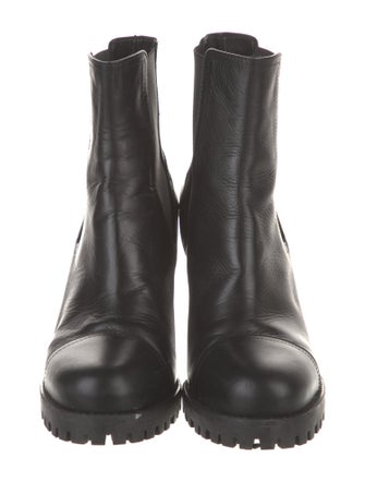 Stuart Weitzman Leather Chelsea Boots