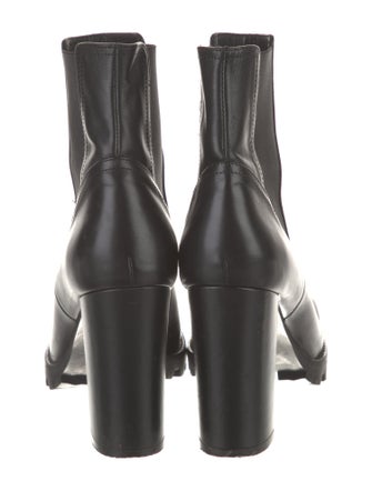 Stuart Weitzman Leather Chelsea Boots