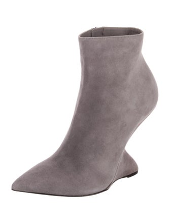 Stuart Weitzman Suede Sock Boots