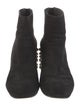 Stuart Weitzman Suede Beaded Accents Boots
