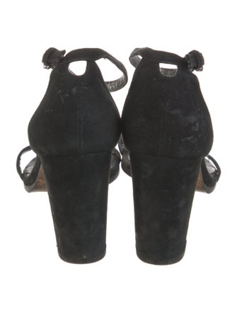 Stuart Weitzman Suede Sandals