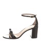 Stuart Weitzman Patent Leather Sandals