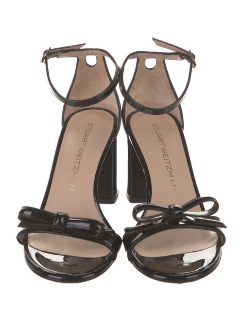 Stuart Weitzman Patent Leather Sandals
