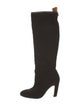 Stuart Weitzman Suede Studded Accents Boots