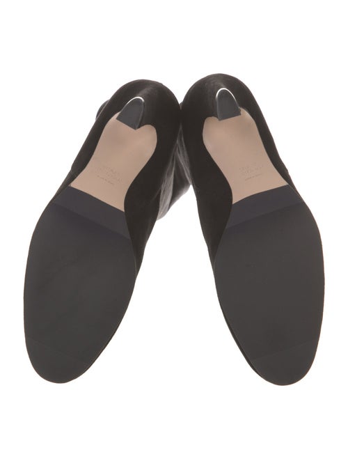 Stuart Weitzman Suede Studded Accents Boots