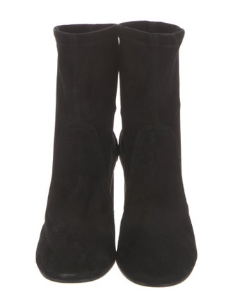 Stuart Weitzman Suede Sock Boots