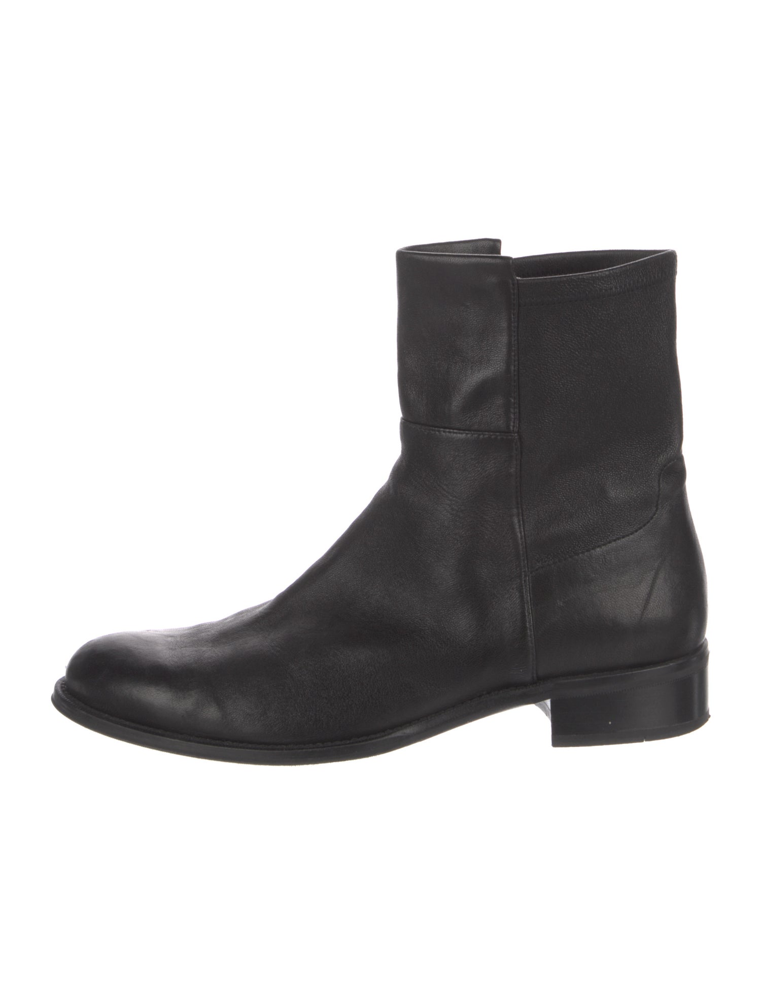 Stuart Weitzman Leather Chelsea Boots