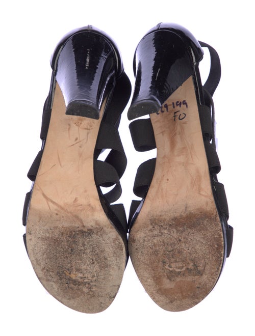 Stuart Weitzman Patent Leather Sandals