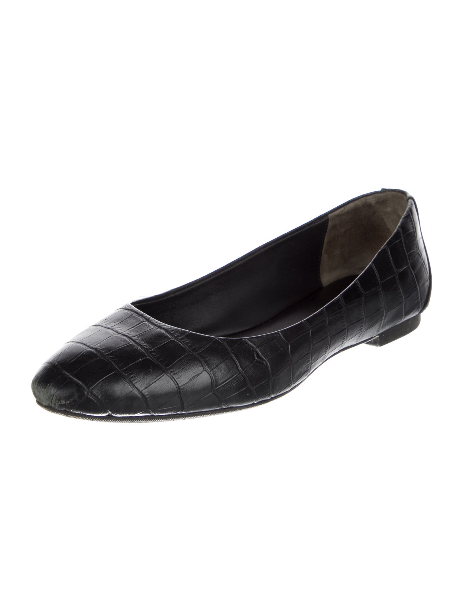 Stuart Weitzman Leather Ballet Flats