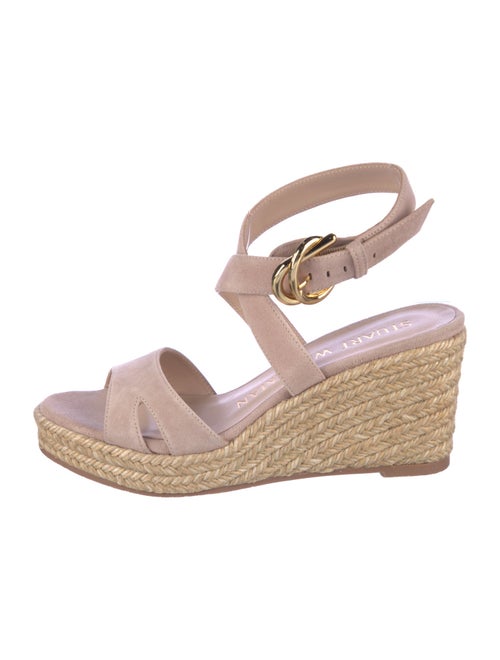 Stuart Weitzman Suede Espadrilles