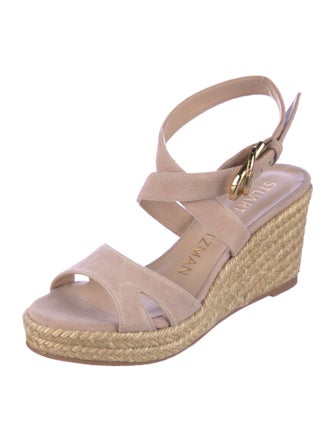 Stuart Weitzman Suede Espadrilles