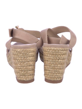 Stuart Weitzman Suede Espadrilles