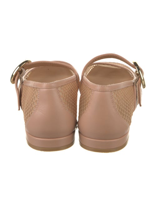 Stuart Weitzman Mesh Mary Jane Flats