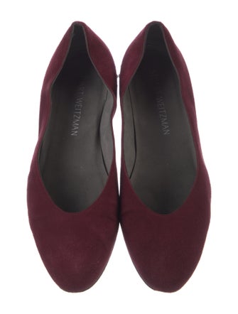 Stuart Weitzman Suede Flats