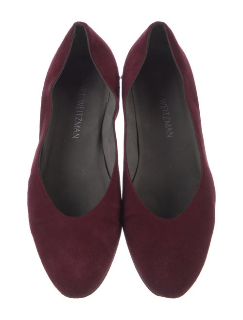 Stuart Weitzman Suede Flats