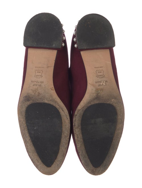 Stuart Weitzman Suede Flats