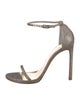 Stuart Weitzman Glitter Sandals