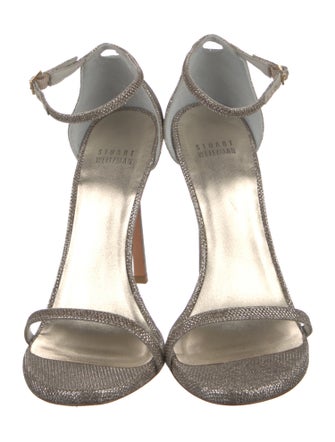 Stuart Weitzman Glitter Sandals