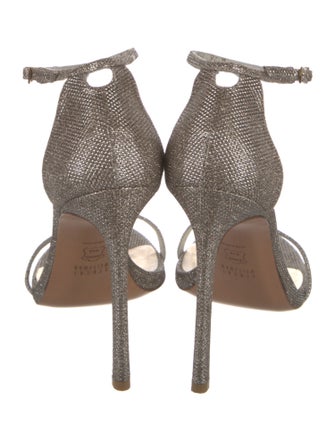 Stuart Weitzman Glitter Sandals