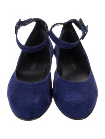 Stuart Weitzman Suede Ballet Flats