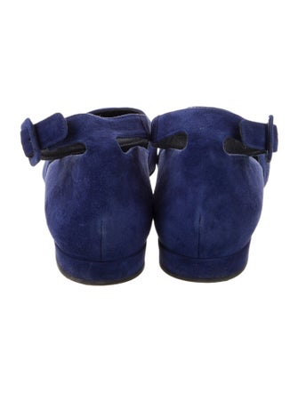 Stuart Weitzman Suede Ballet Flats