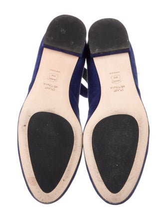 Stuart Weitzman Suede Ballet Flats